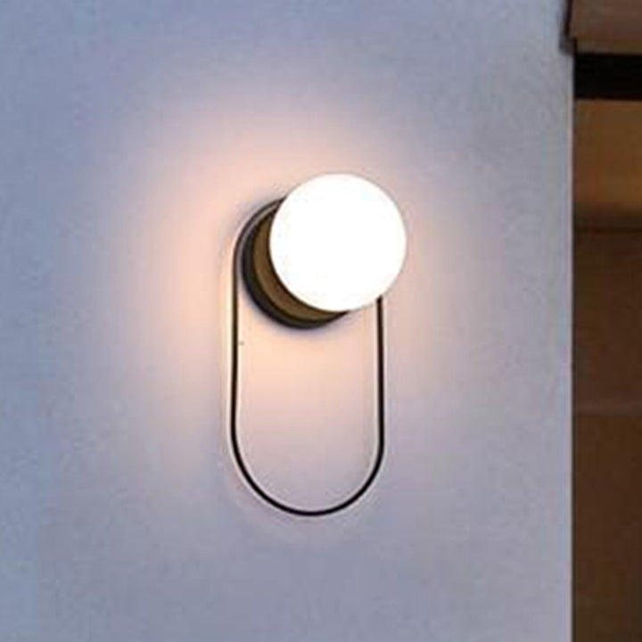 6 Inch Outdoor Wall Sconce In Black Black Finish - LIGHTING by Joshua Marshal