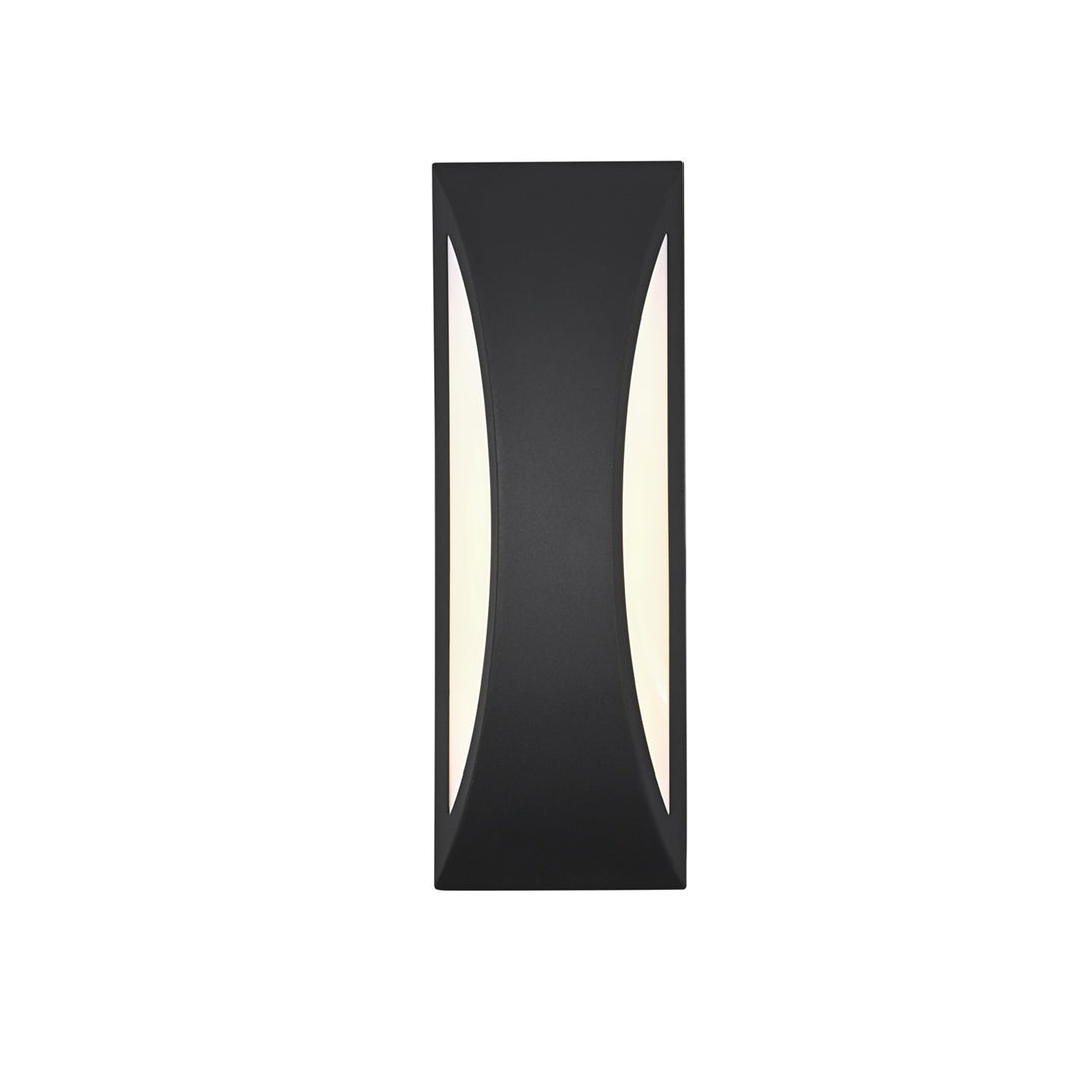 5 Inch Outdoor Wall Sconce In Black - View 3 - Joshua Marshal