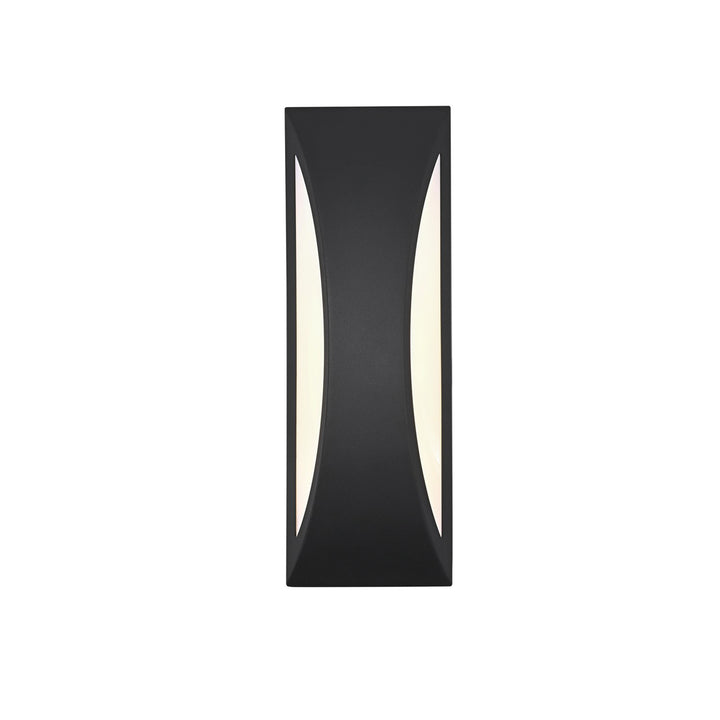 5 Inch Outdoor Wall Sconce In Black - View 3 - Joshua Marshal