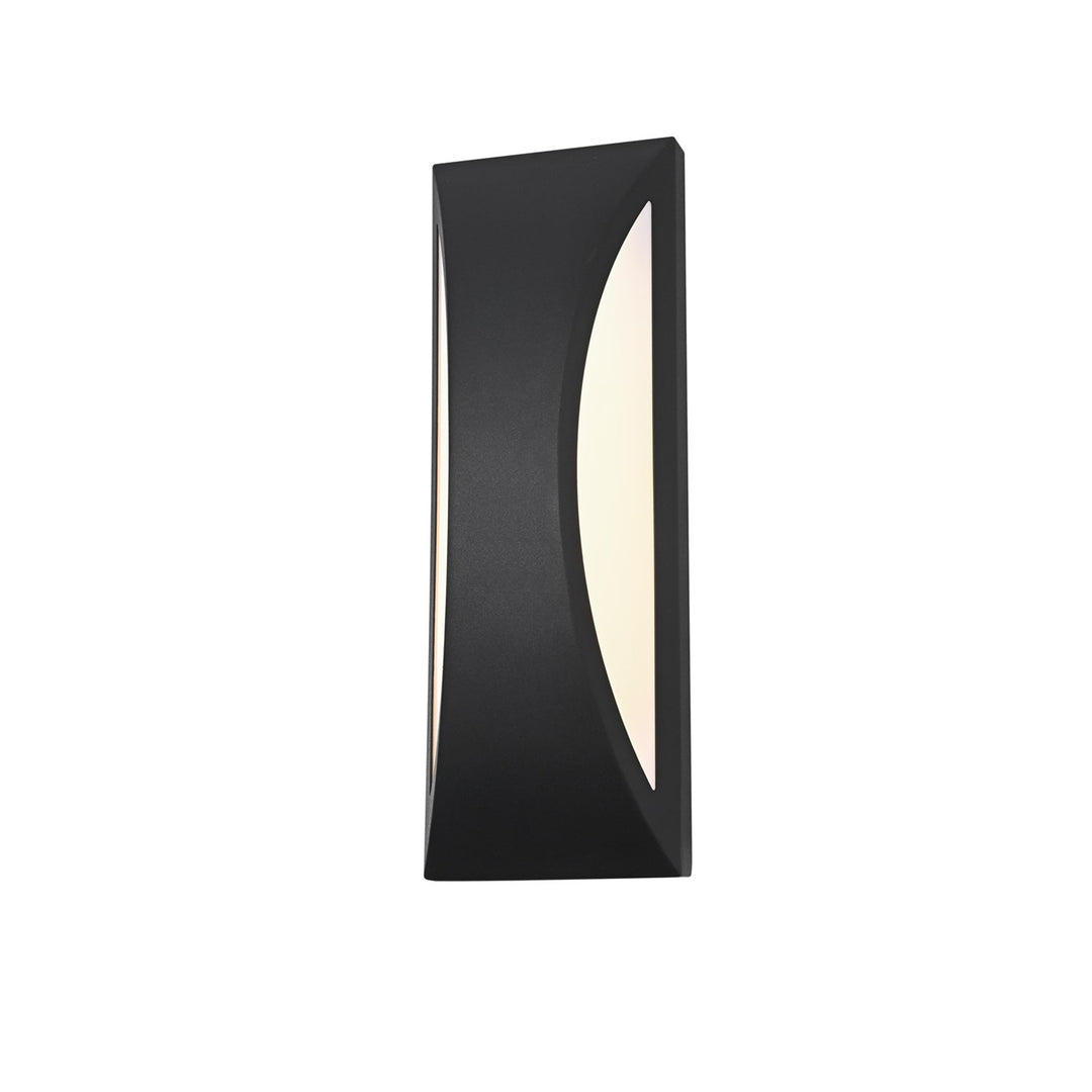 5 Inch Outdoor Wall Sconce In Black - View 4 - Joshua Marshal