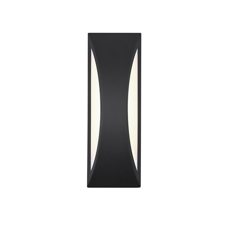 5 Inch Outdoor Wall Sconce In Black - View 3 - Joshua Marshal