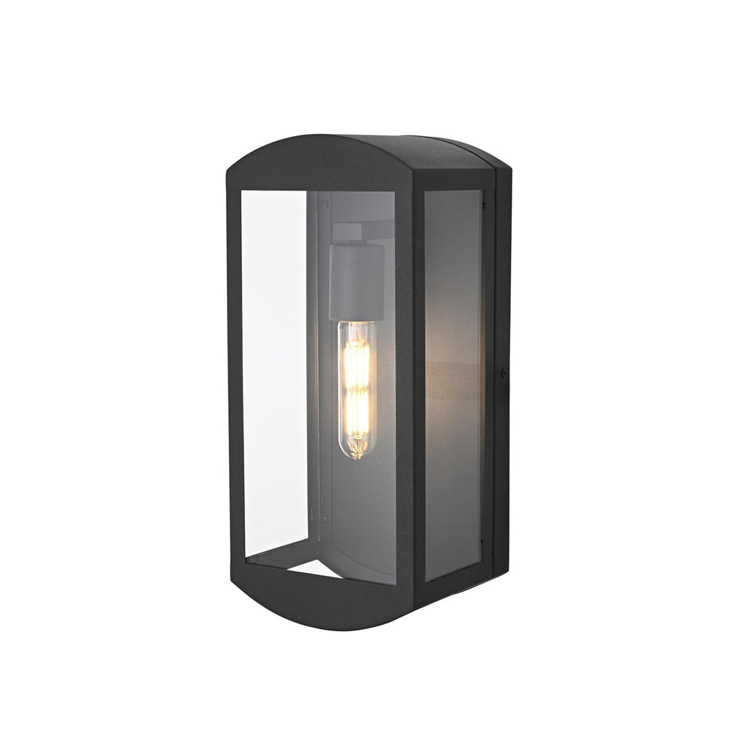 6 Inch Outdoor Wall Sconce In Black - View 4 - Joshua Marshal