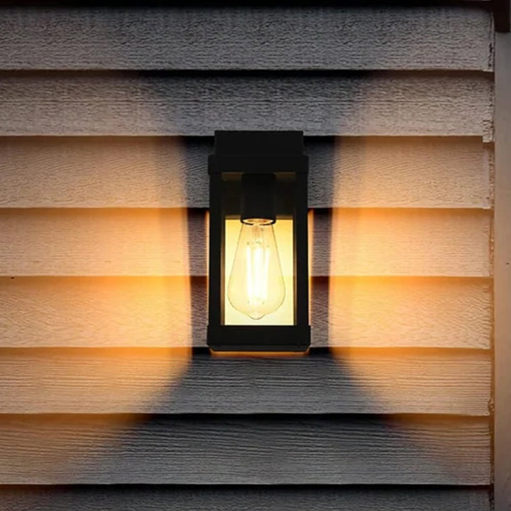 4 Inch Outdoor Wall Sconce In Black Black Finish - LIGHTING by Joshua Marshal
