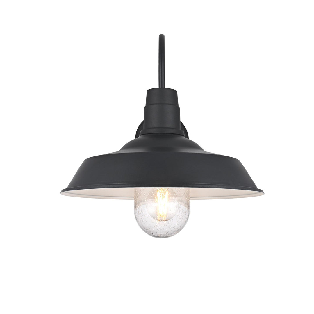 14 Inch Outdoor Wall Sconce In Black - View 4 - Joshua Marshal