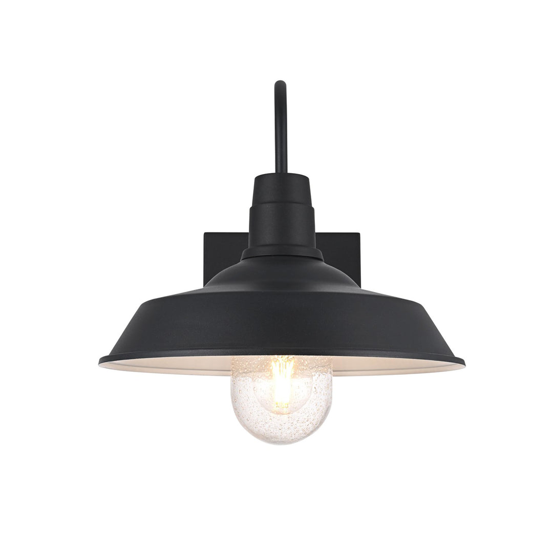 14 Inch Outdoor Wall Sconce In Black - View 3 - Joshua Marshal