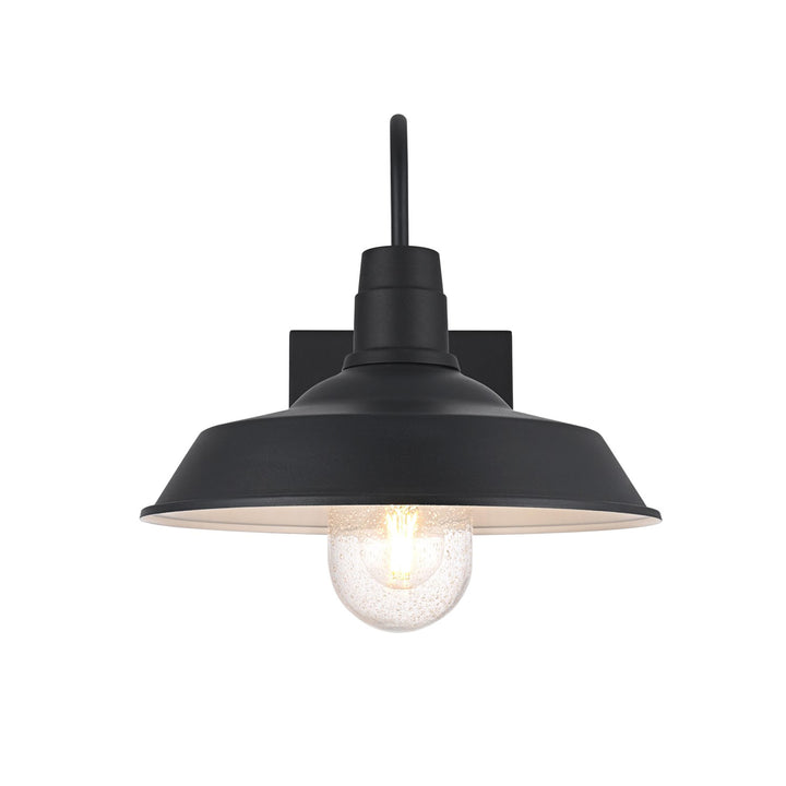 14 Inch Outdoor Wall Sconce In Black - View 3 - Joshua Marshal