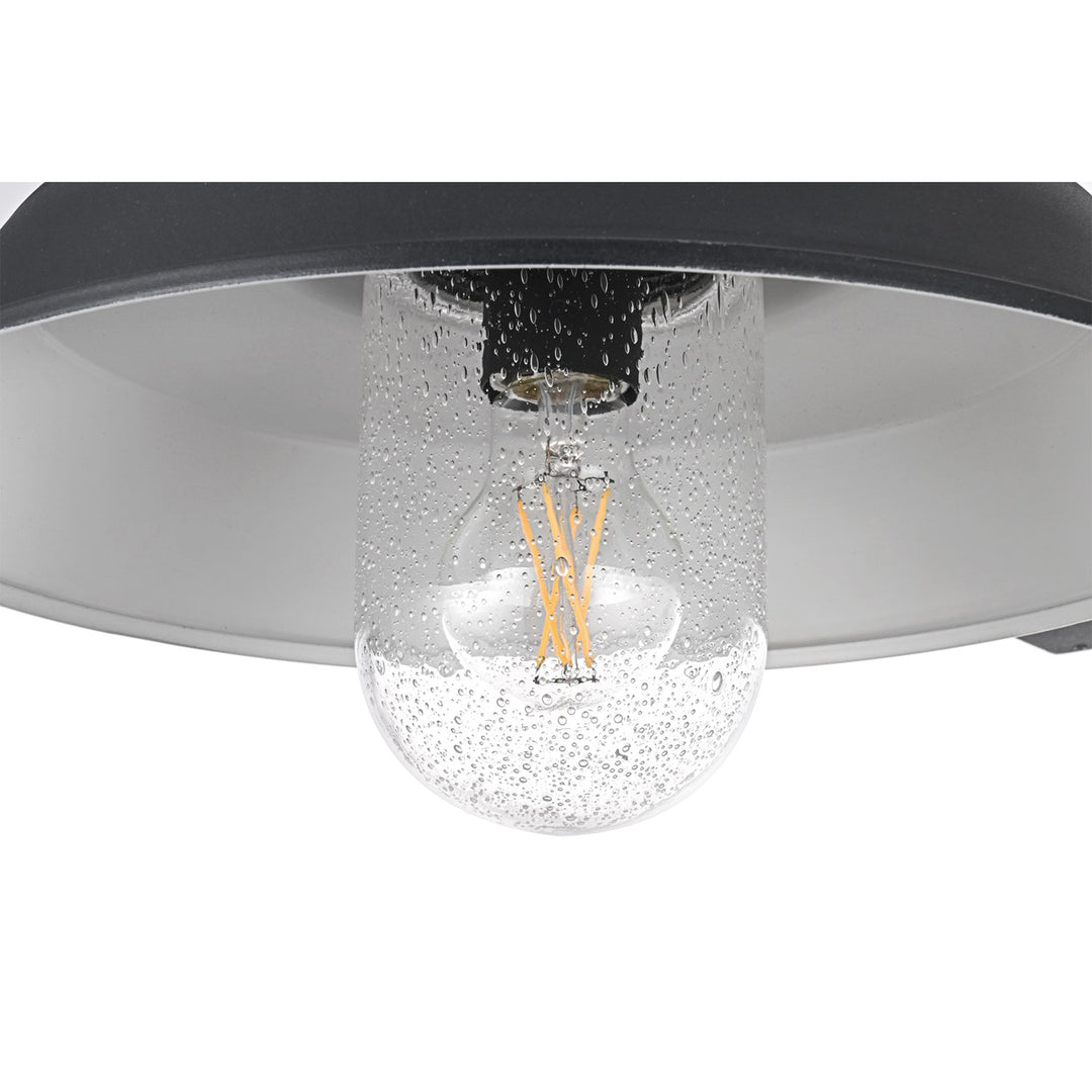 14 Inch Outdoor Wall Sconce In Black - View 5 - Joshua Marshal