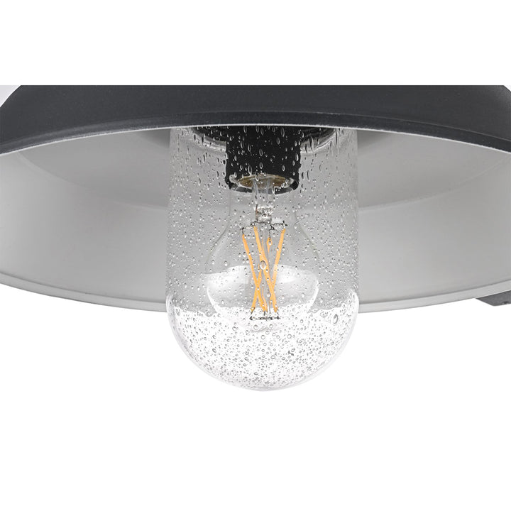 14 Inch Outdoor Wall Sconce In Black - View 5 - Joshua Marshal