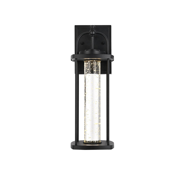 15 Inch Led Outdoor Wall Sconce In Black - View 3 - Joshua Marshal