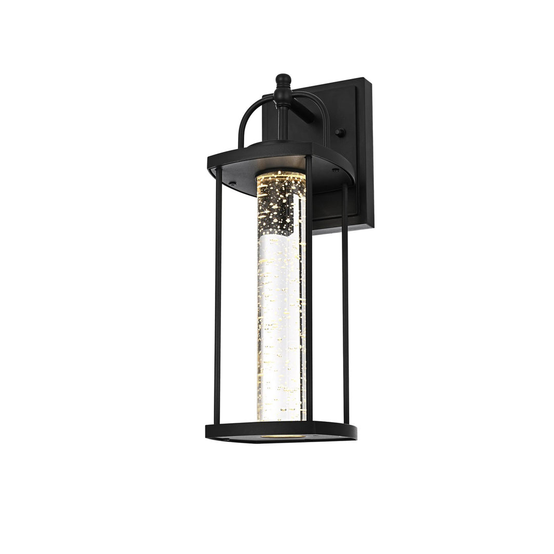 15 Inch Led Outdoor Wall Sconce In Black - View 4 - Joshua Marshal