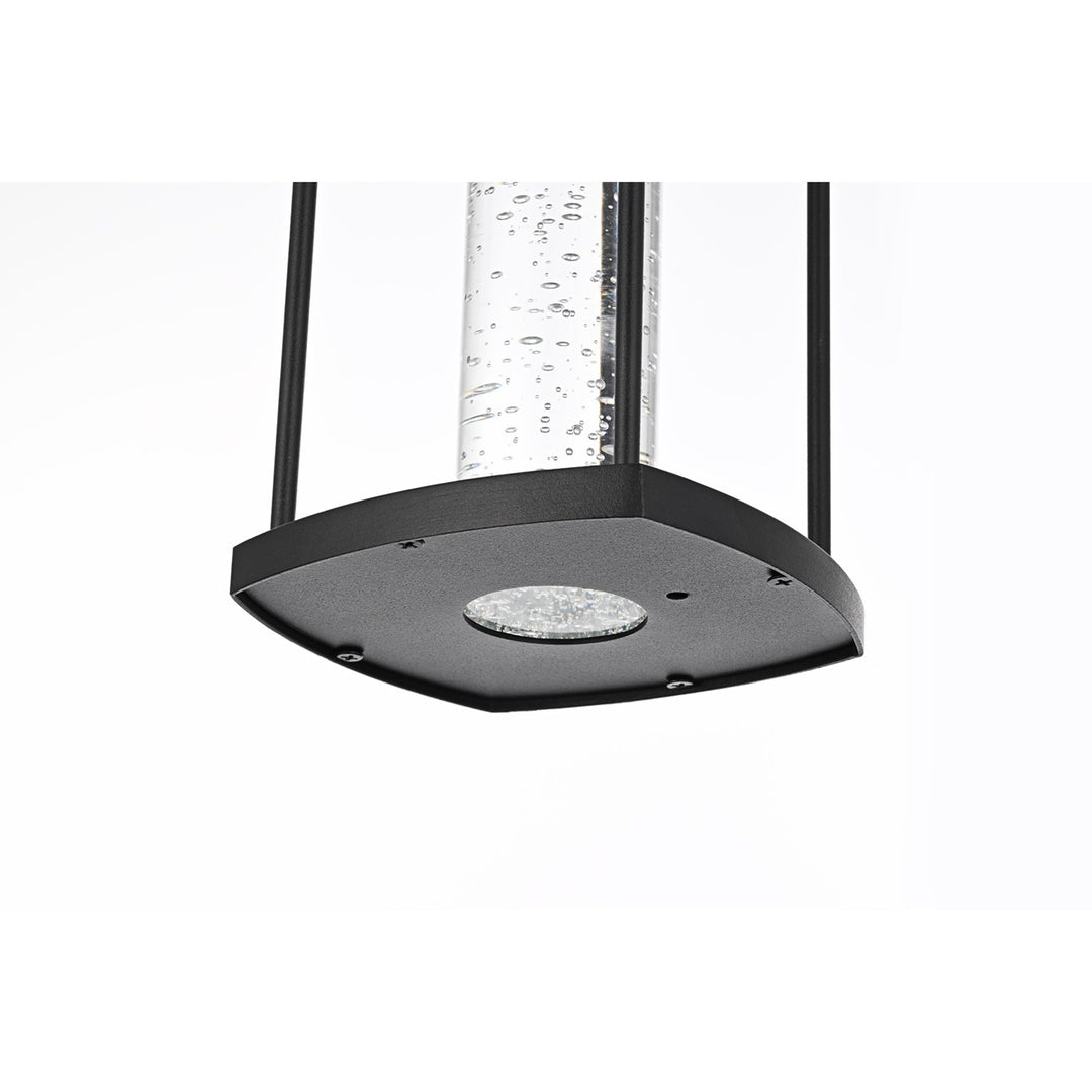 15 Inch Led Outdoor Wall Sconce In Black - View 6 - Joshua Marshal