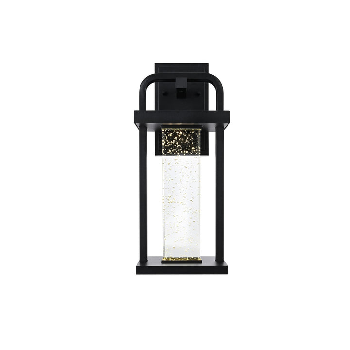 16 Inch Led Outdoor Wall Sconce In Black - View 3 - Joshua Marshal