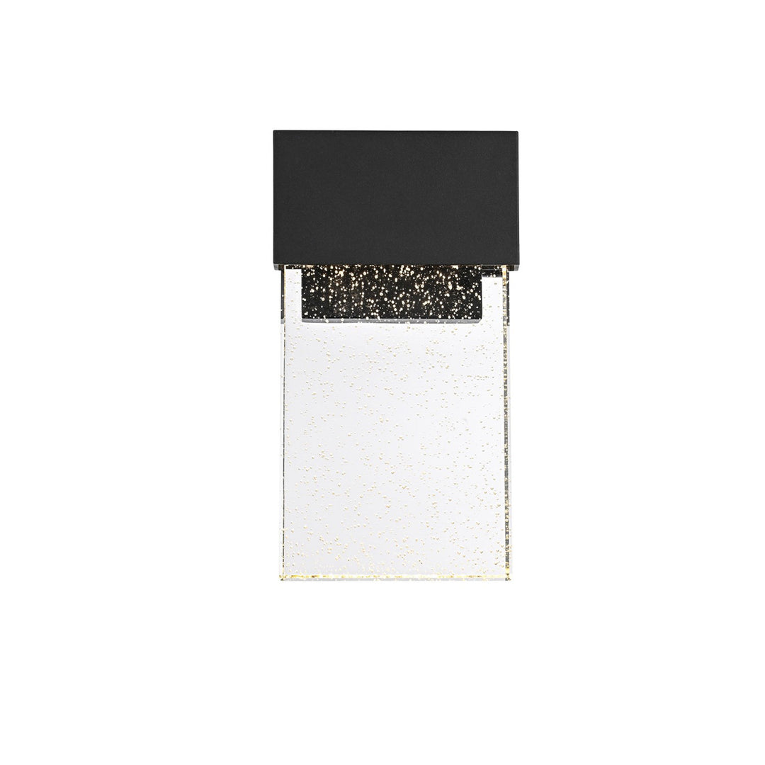 11 Inch Led Outdoor Wall Sconce In Black - View 4 - Joshua Marshal