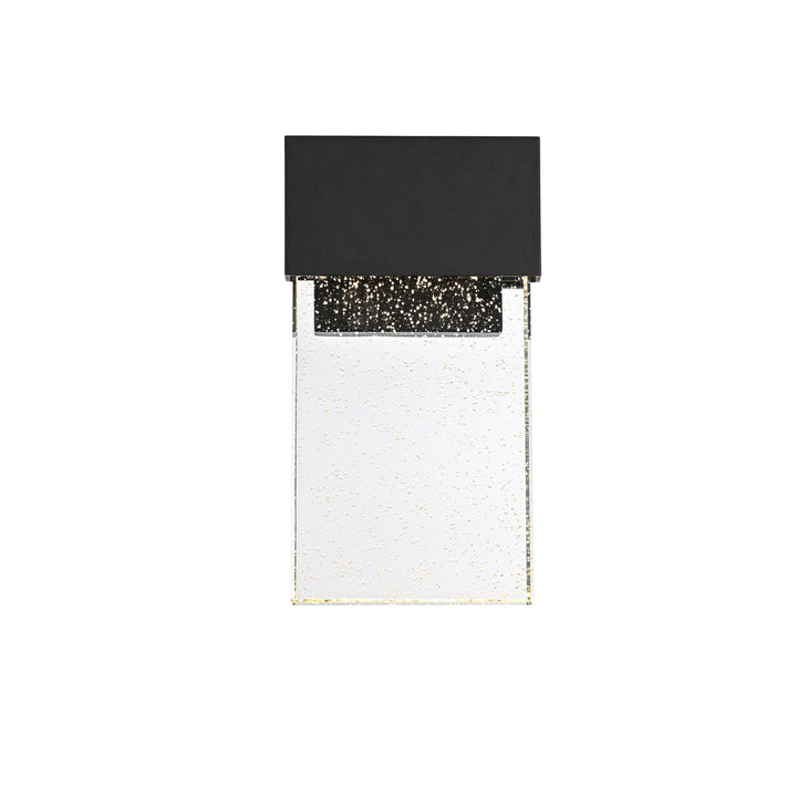 11 Inch Led Outdoor Wall Sconce In Black - View 4 - Joshua Marshal