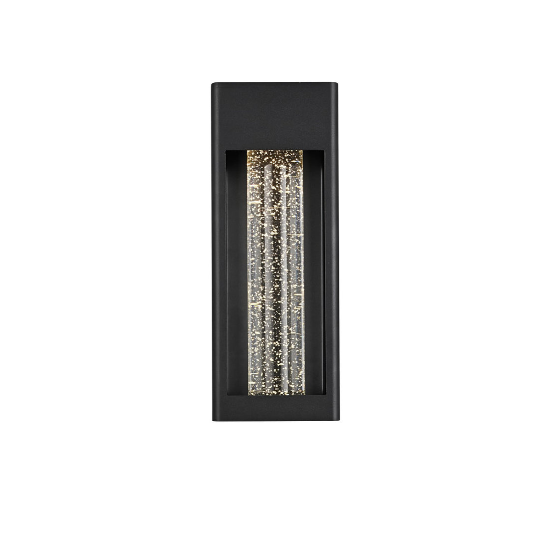 15 Inch Led Outdoor Wall Sconce In Black - View 3 - Joshua Marshal