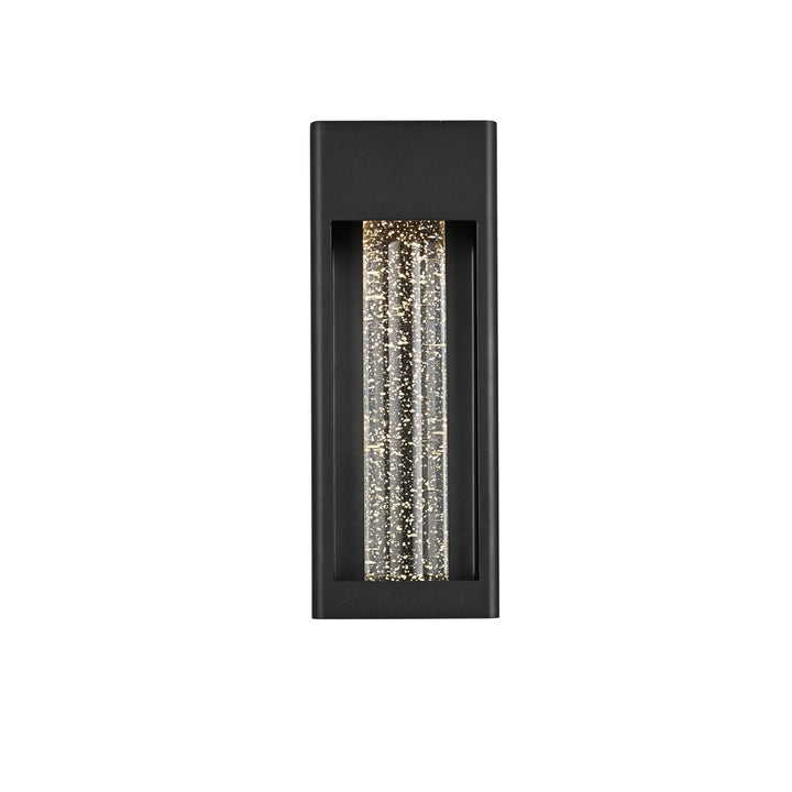 15 Inch Led Outdoor Wall Sconce In Black - View 3 - Joshua Marshal