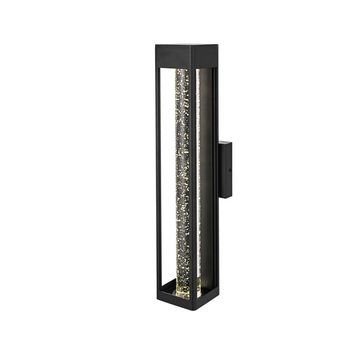 22 Inch Led Outdoor Wall Sconce In Black - View 4 - Joshua Marshal