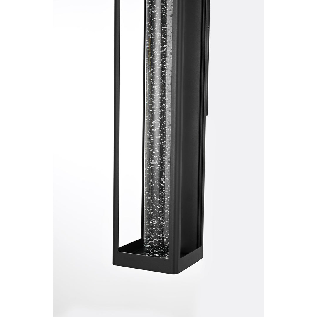 27 Inch Led Outdoor Wall Sconce In Black - View 5 - Joshua Marshal