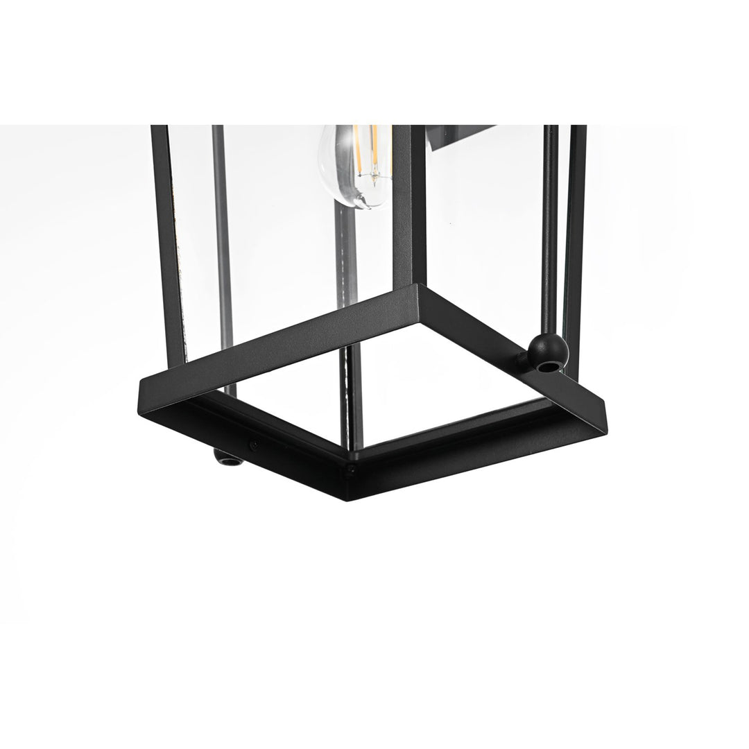 20 Inch Outdoor Wall Sconce In Black - View 6 - Joshua Marshal