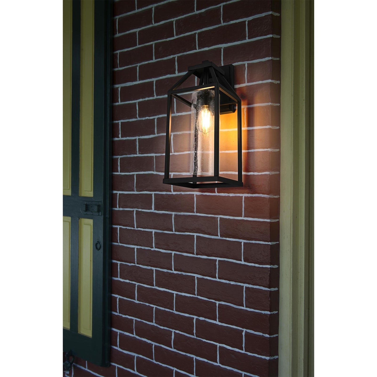 19 Inch Outdoor Wall Sconce In Black - View 2 - Joshua Marshal