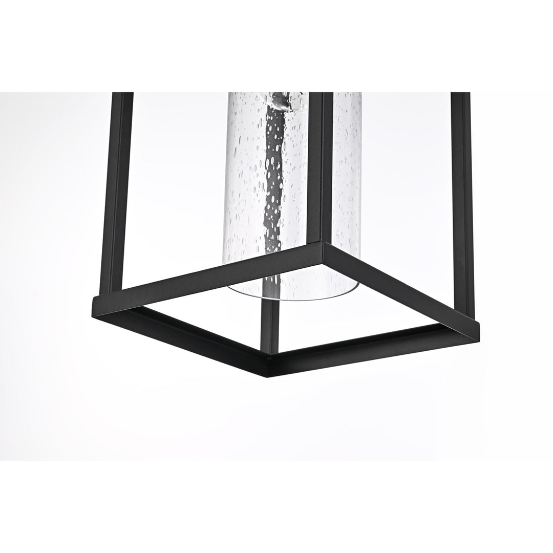 19 Inch Outdoor Wall Sconce In Black - View 5 - Joshua Marshal