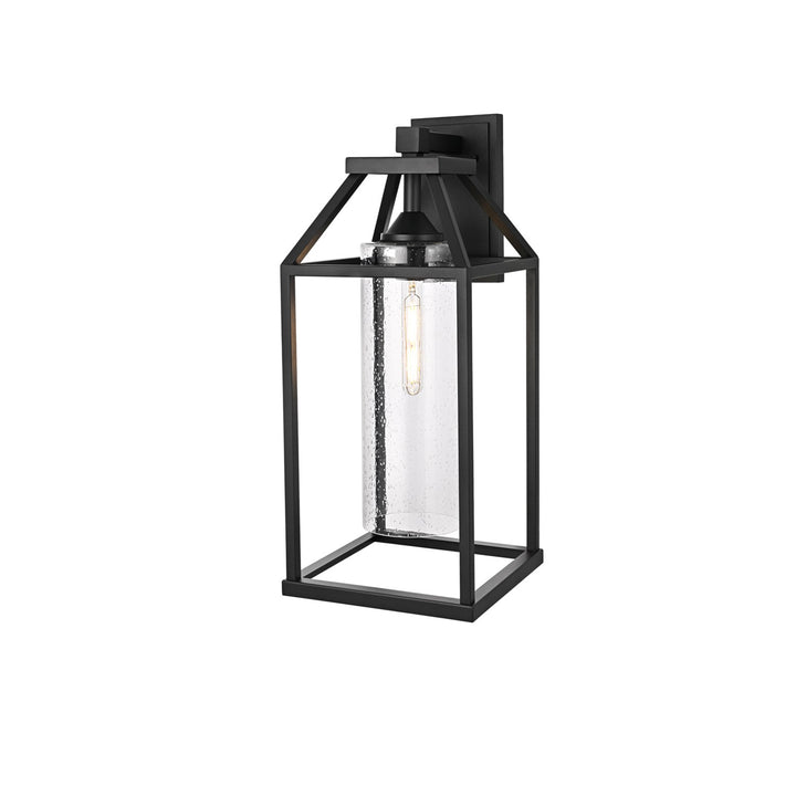 24 Inch Outdoor Wall Sconce In Black - View 5 - Joshua Marshal