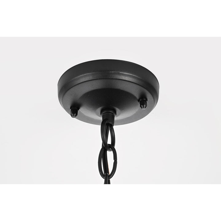 12 Inch Outdoor Pendant In Black - View 6 - Joshua Marshal