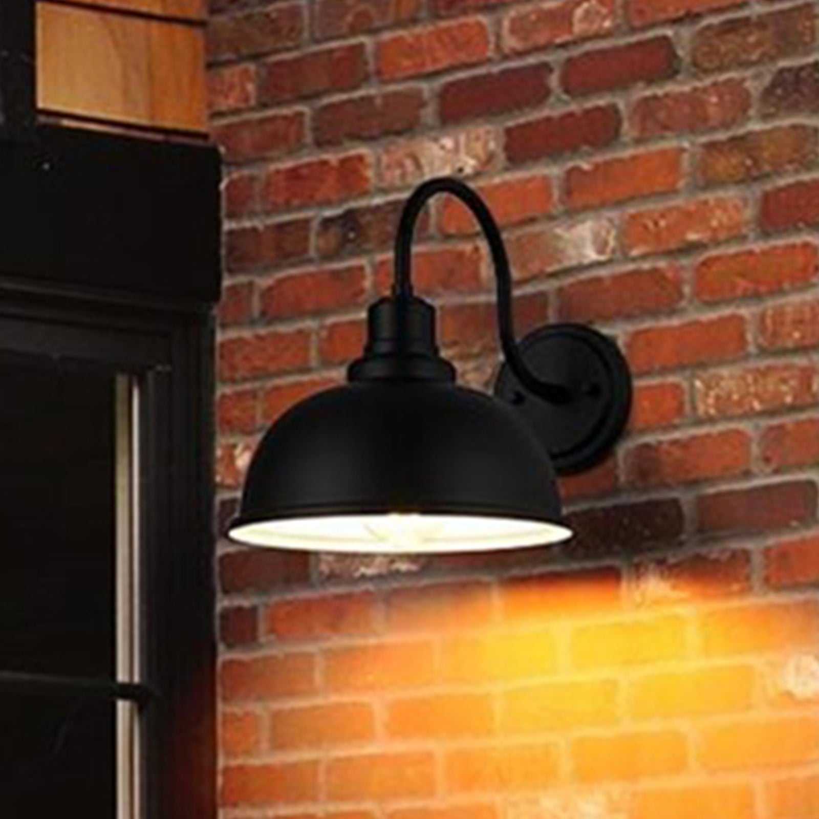 9.5 Inch Outdoor Wall Sconce In Black Black Finish - LIGHTING by Joshua Marshal