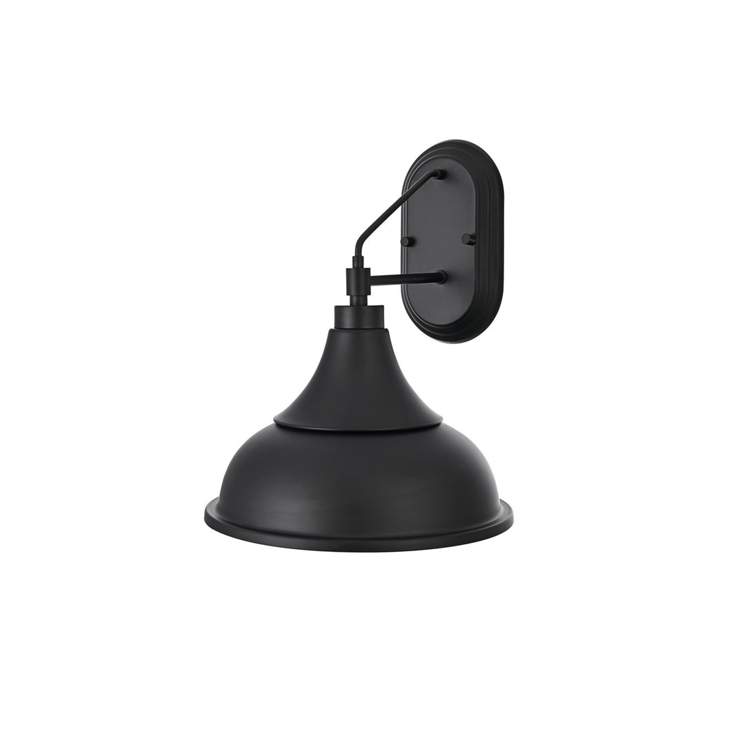 11 Inch Outdoor Wall Sconce In Black - View 4 - Joshua Marshal