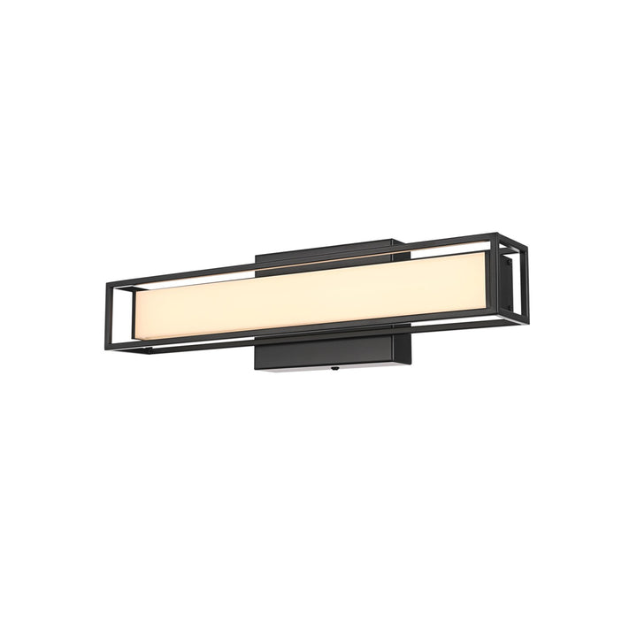 16 Inch Led Wall Sconce In Black - View 4 - Joshua Marshal