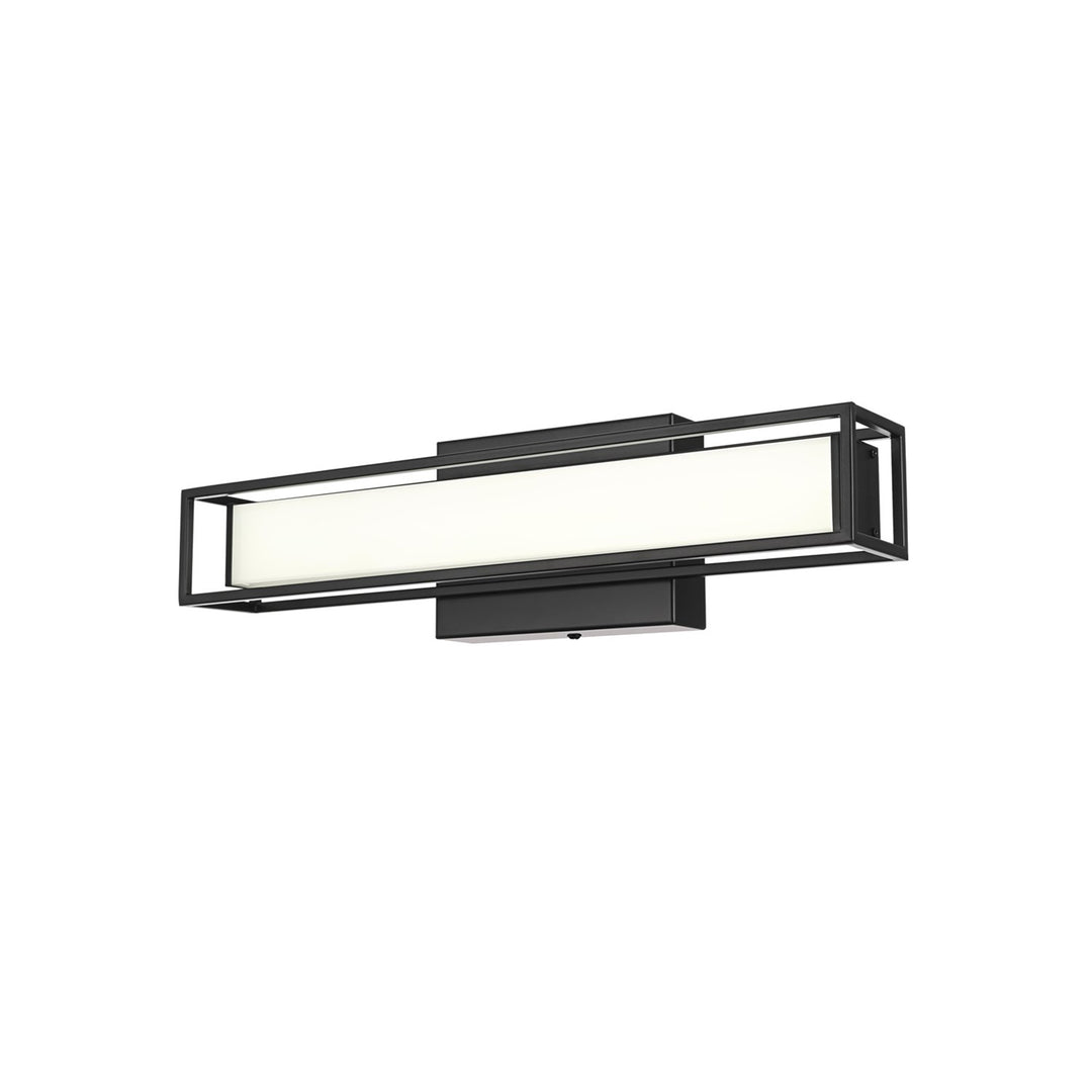 16 Inch Led Wall Sconce In Black - View 5 - Joshua Marshal