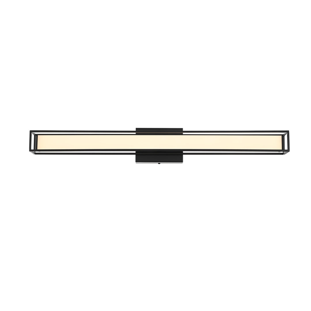 31 Inch Led Wall Sconce In Black - View 3 - Joshua Marshal
