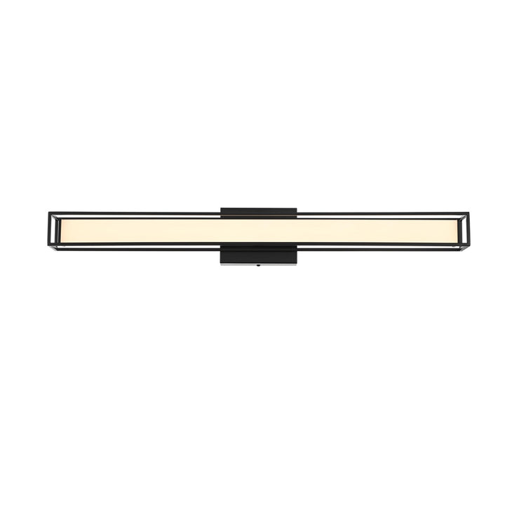 31 Inch Led Wall Sconce In Black - View 3 - Joshua Marshal