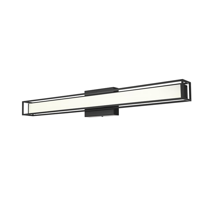 31 Inch Led Wall Sconce In Black - View 4 - Joshua Marshal