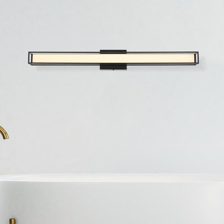 36 Inch Led Wall Sconce In Black Black Finish - LIGHTING by Joshua Marshal