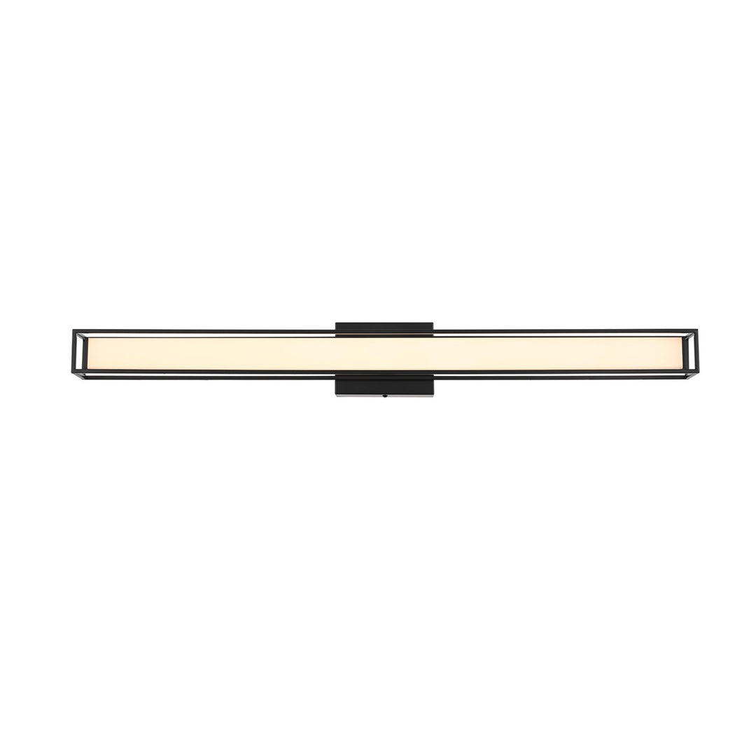 36 Inch Led Wall Sconce In Black - View 3 - Joshua Marshal