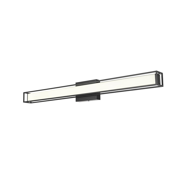 36 Inch Led Wall Sconce In Black - View 4 - Joshua Marshal