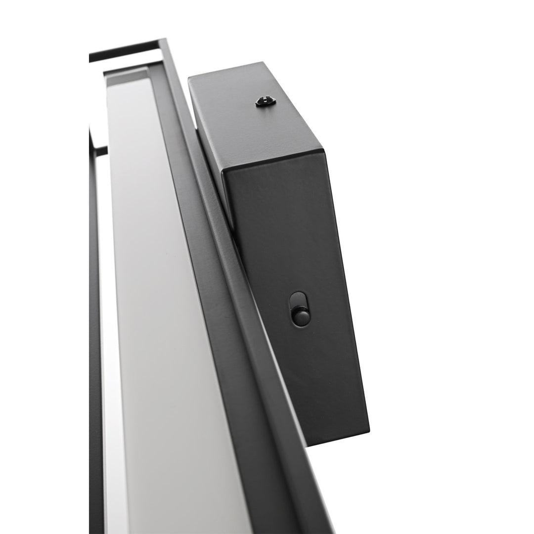 36 Inch Led Wall Sconce In Black - View 5 - Joshua Marshal