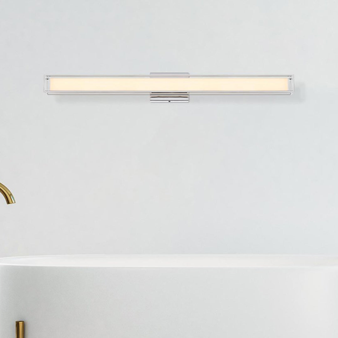 36 Inch Led Wall Sconce In Chrome Chrome Finish - LIGHTING by Joshua Marshal