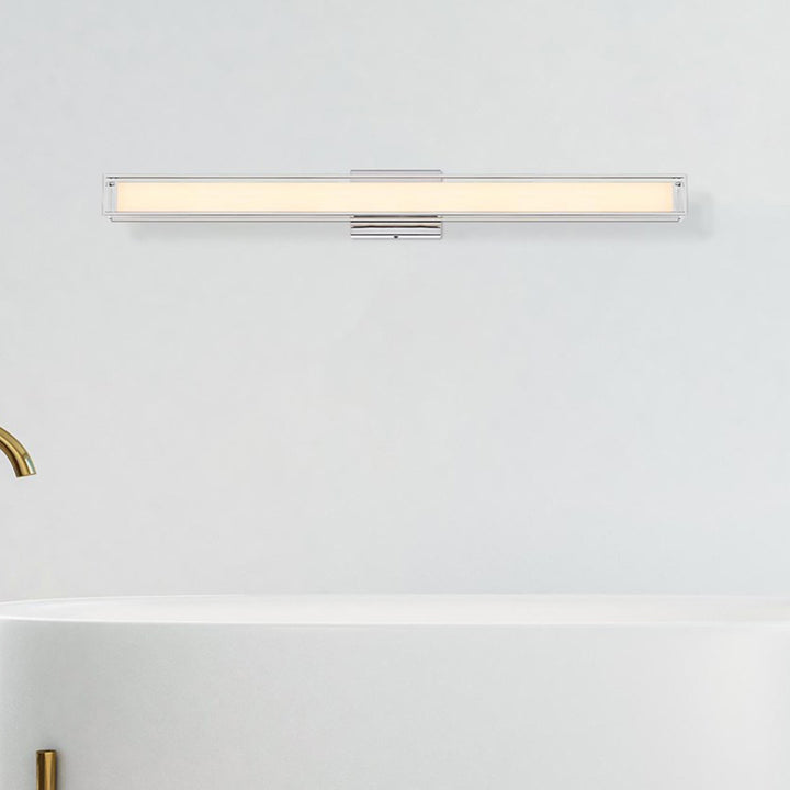 36 Inch Led Wall Sconce In Chrome Chrome Finish - LIGHTING by Joshua Marshal