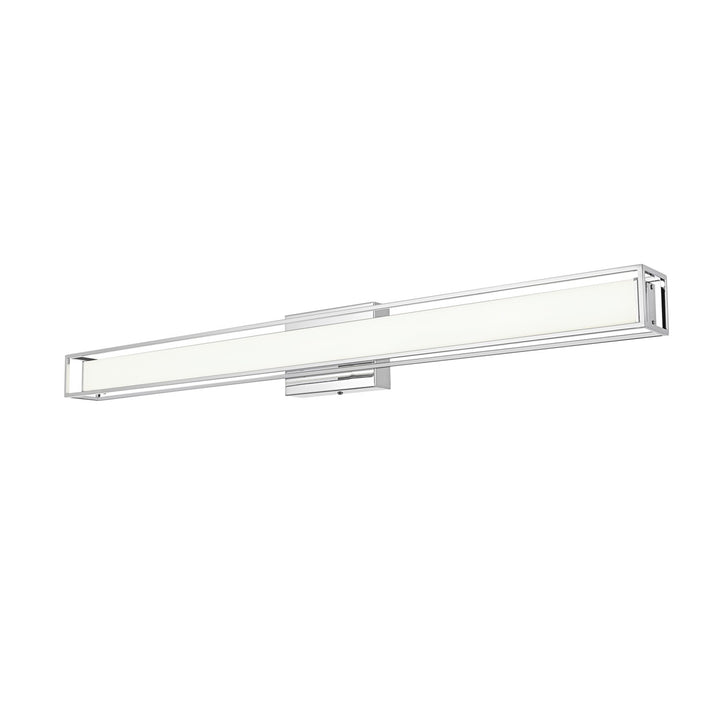 36 Inch Led Wall Sconce In Chrome - View 4 - Joshua Marshal
