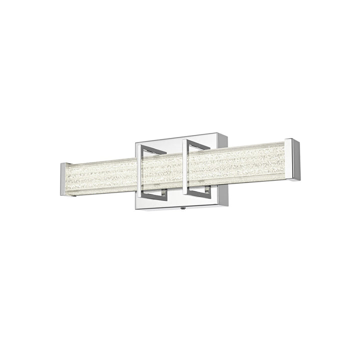 16 Inch Led Wall Sconce In Chrome - View 4 - Joshua Marshal