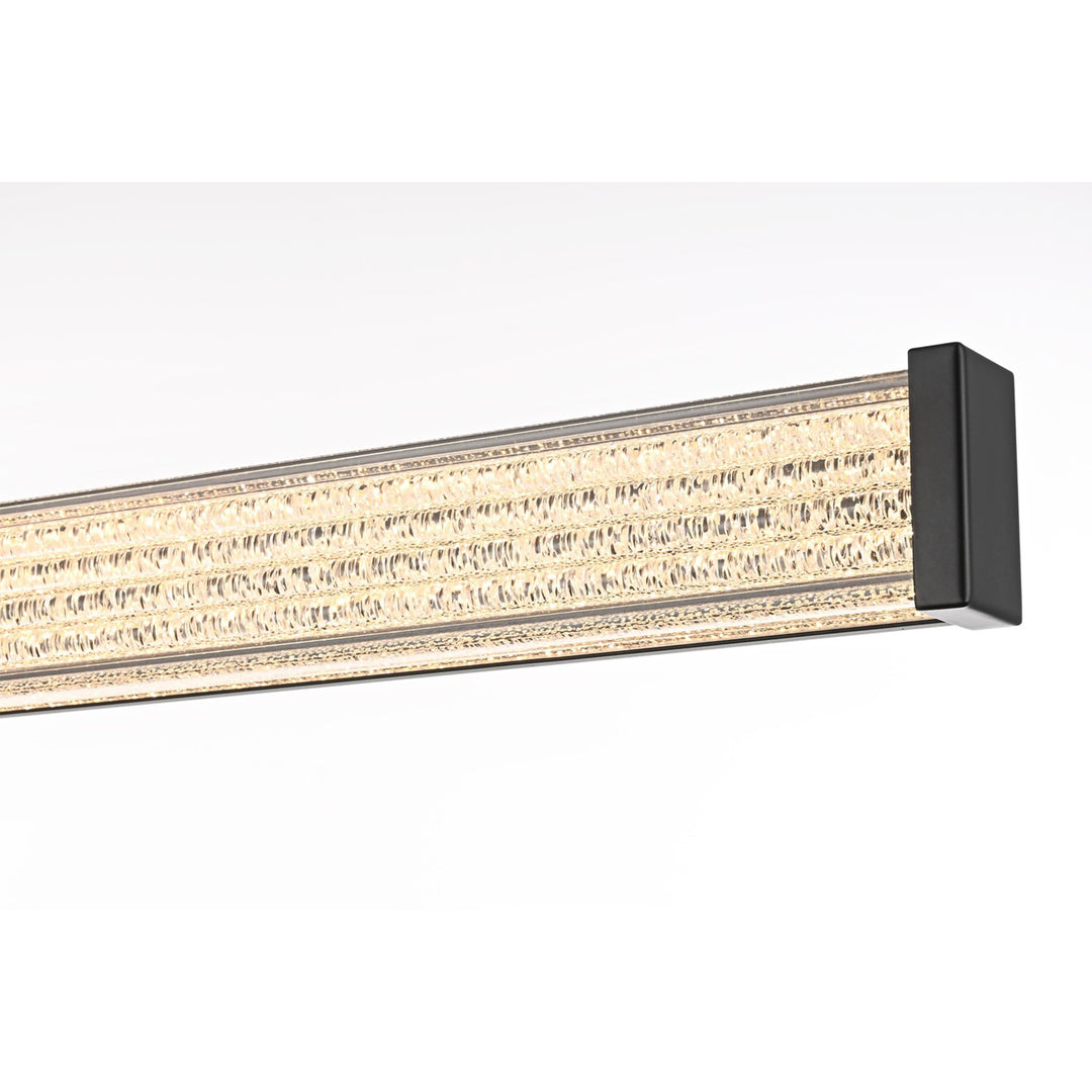36 Inch Led Wall Sconce In Black - View 4 - Joshua Marshal