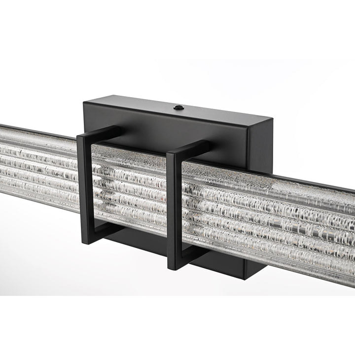 36 Inch Led Wall Sconce In Black - View 5 - Joshua Marshal