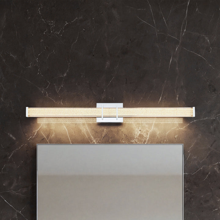 36 Inch Led Wall Sconce In Chrome Chrome Finish - LIGHTING by Joshua Marshal