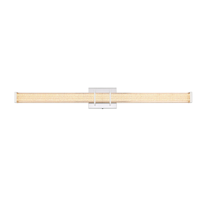 36 Inch Led Wall Sconce In Chrome - View 3 - Joshua Marshal