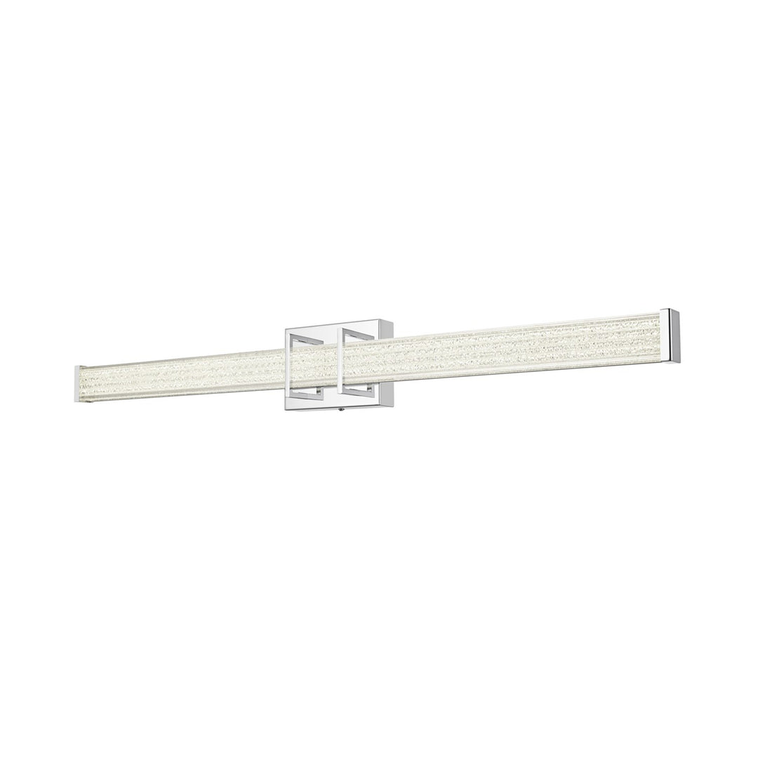 36 Inch Led Wall Sconce In Chrome - View 4 - Joshua Marshal
