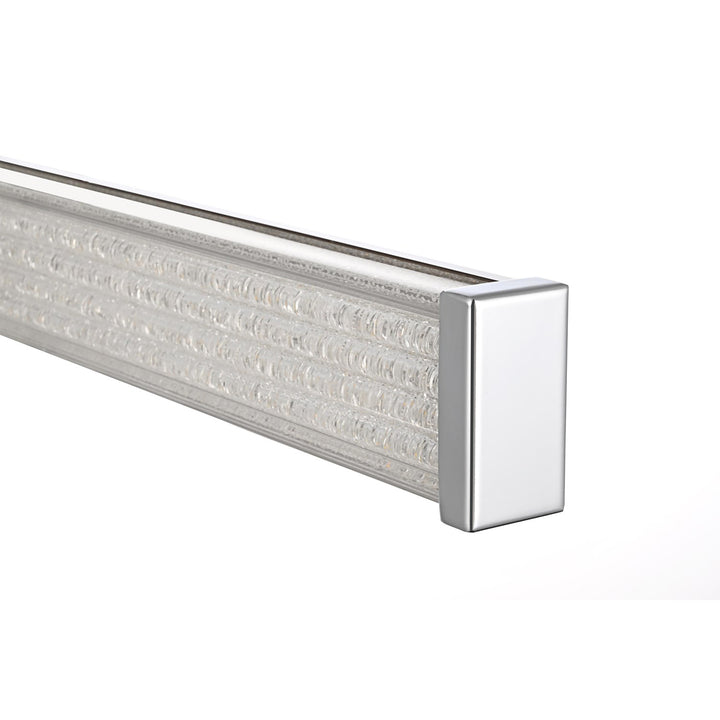 36 Inch Led Wall Sconce In Chrome - View 5 - Joshua Marshal