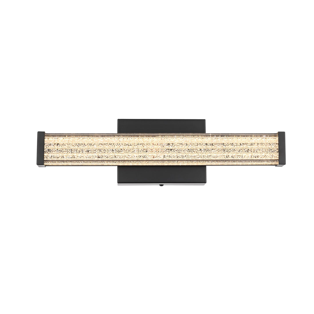 16 Inch Led Wall Sconce In Black - View 3 - Joshua Marshal