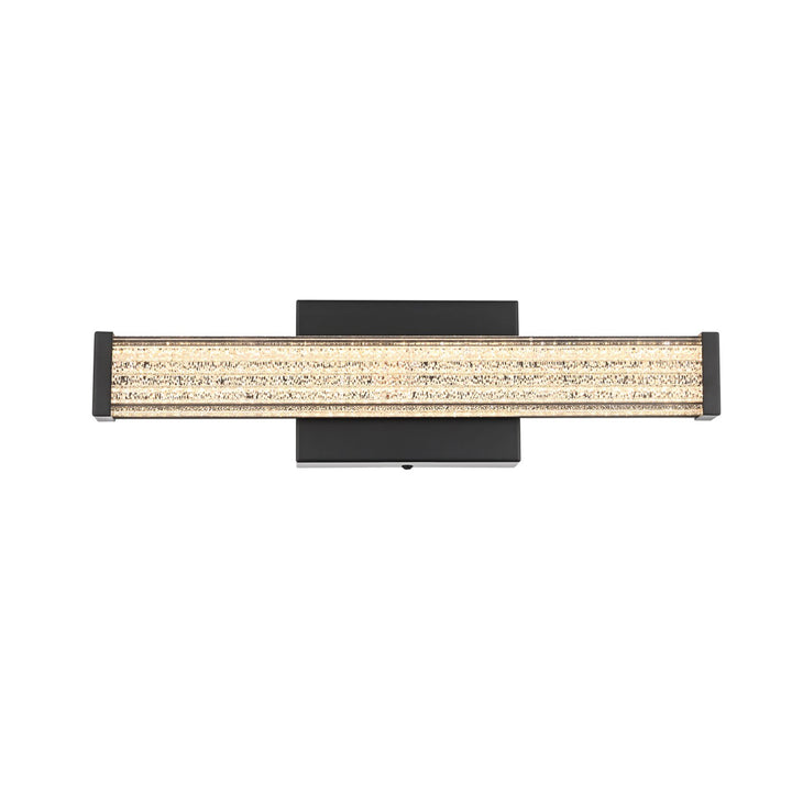16 Inch Led Wall Sconce In Black - View 3 - Joshua Marshal
